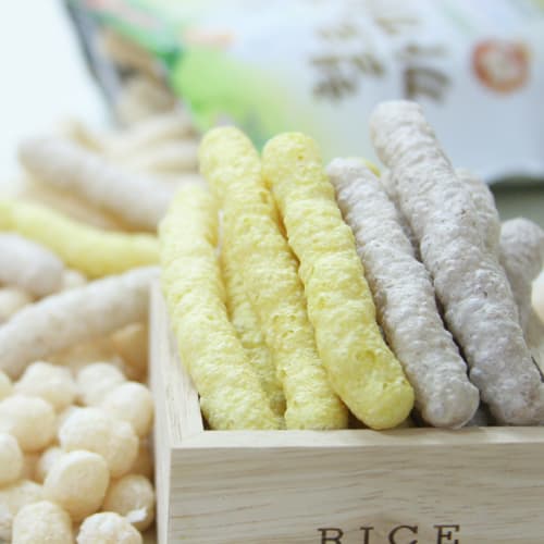 Organic rice snack